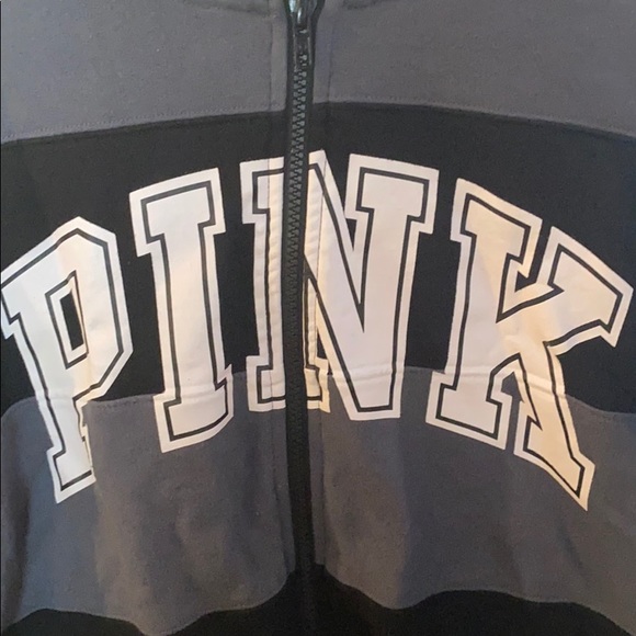 PINK ZIP UP HOODIE - Picture 4 of 4